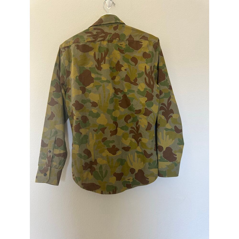 Taylor Stitch Yosemite Camo Shirt Button Down Flannel size 38 / SMALL - Picture 6 of 11